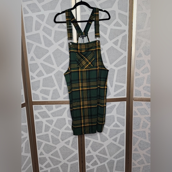 Jolie & Joy by FCT Plaid Jumper Dress | Size 2X - Picture 7 of 9